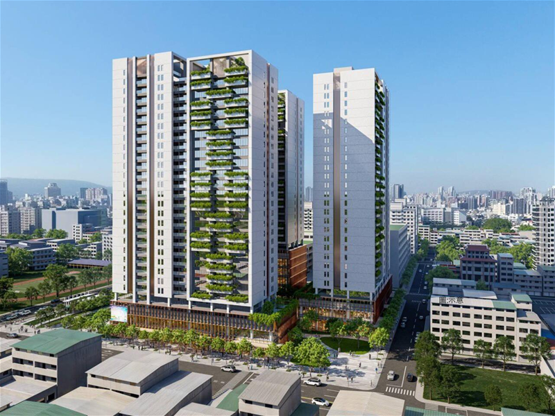 輕軌C34五權國小站招商案代表參展財政部民間參與公共建設招商大會，串聯學術醫療產業廊帶(圖:示意)
