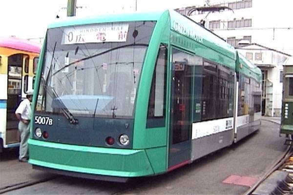 Green Mover LRV for Hiroshima